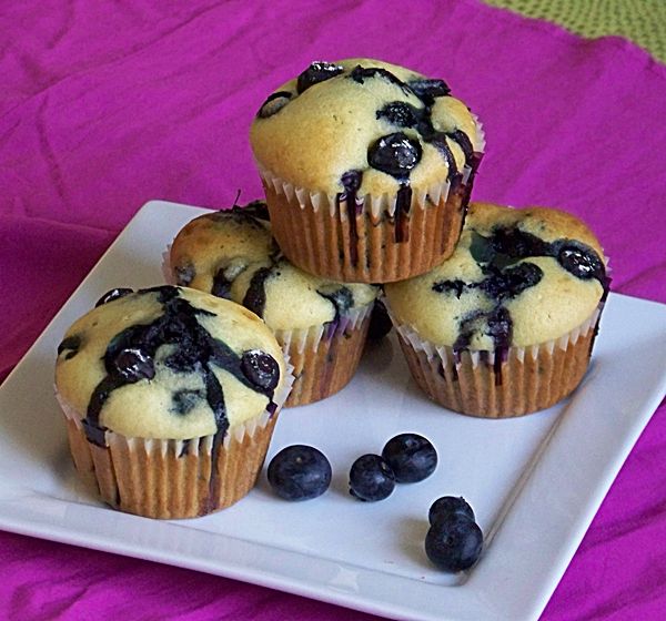 Muffiny z borówką amerykańską