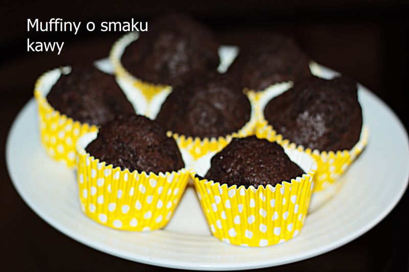 Muffiny z dodatkiem kawy Muffiny z dodatkiem kawy