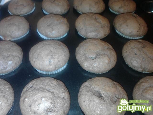 Muffiny z drobinkami czekolady