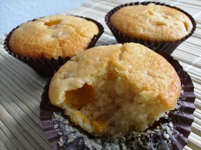 Muffiny z mirabelkami Muffiny z mirabelkami