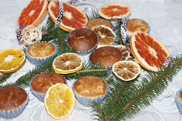 Muffiny z orzechami  Muffiny z orzechami
