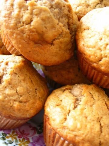 Muffiny z otrębami Muffiny z otrębami