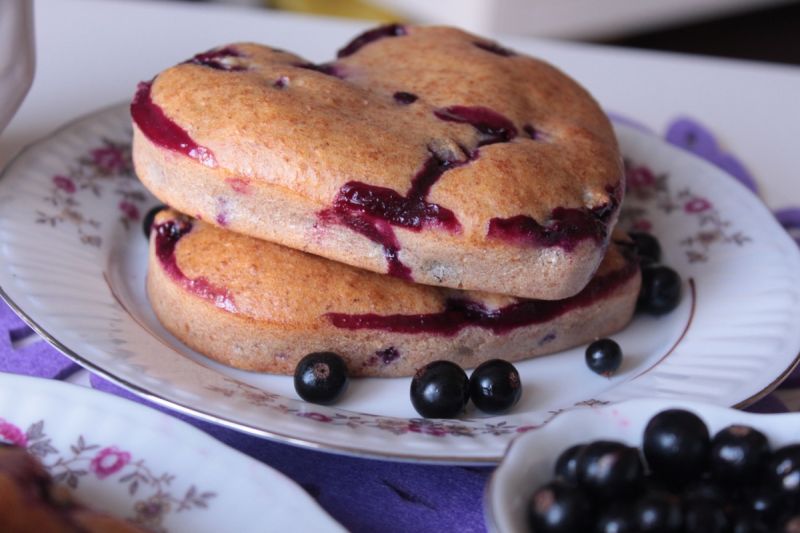 Muffiny z porzeczkami Muffiny z porzeczkami