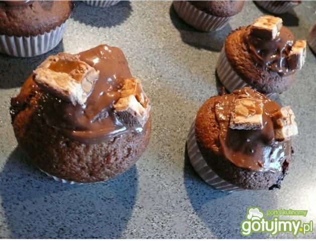 Muffiny ze Snikersem Muffiny ze Snikersem