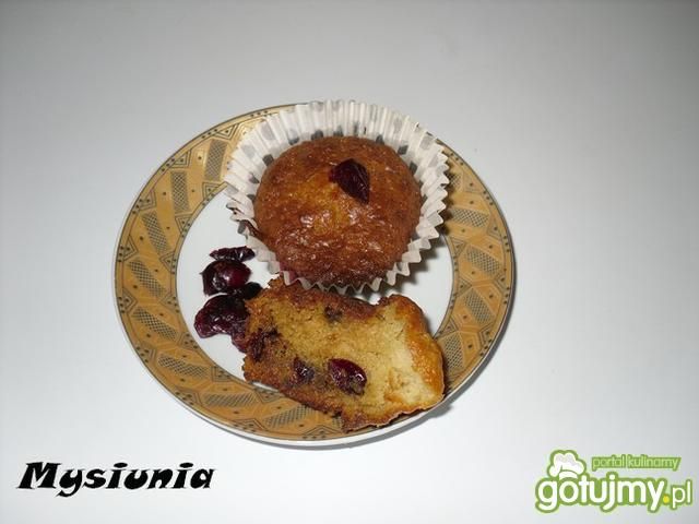 Muffiny żurawninowe Muffiny żurawninowe