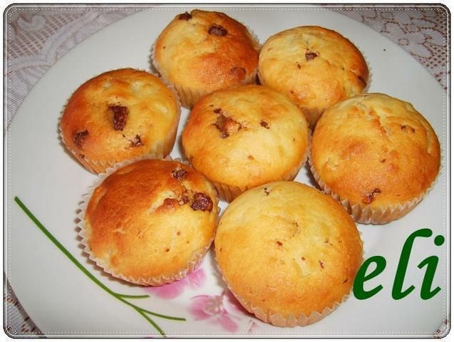 Mufinki ananasowo-czekoladowe Eli Mufinki ananasowo-czekoladowe Eli