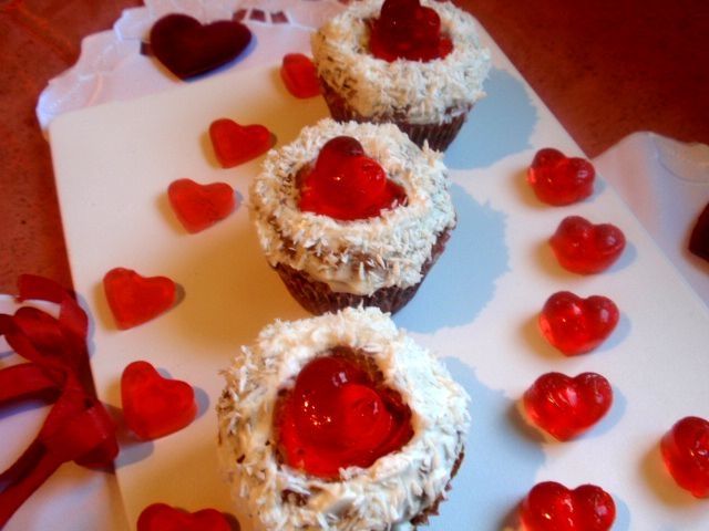 Mufinki  na walentynki