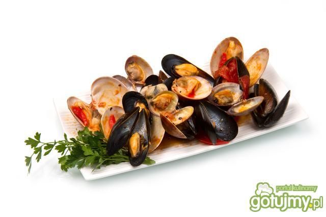 Mule w sosie maślano-winno-cytrynowym