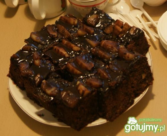 Murzynek z gruszką Murzynek z gruszką