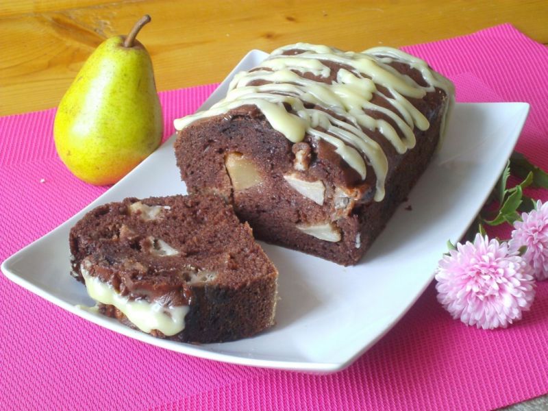 Murzynek z gruszkami Murzynek z gruszkami