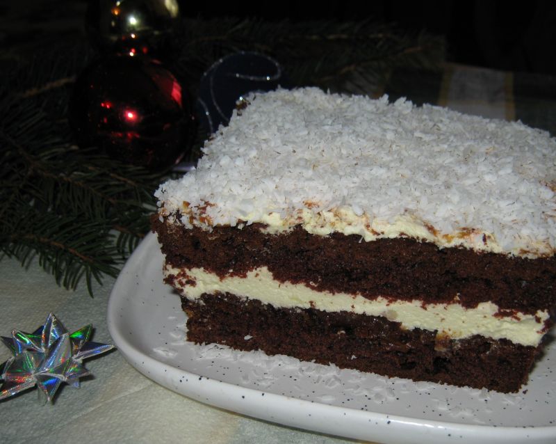 Murzynek z kremem Murzynek z kremem