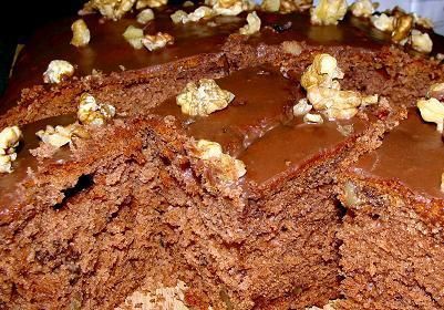 Murzynek z orzechami