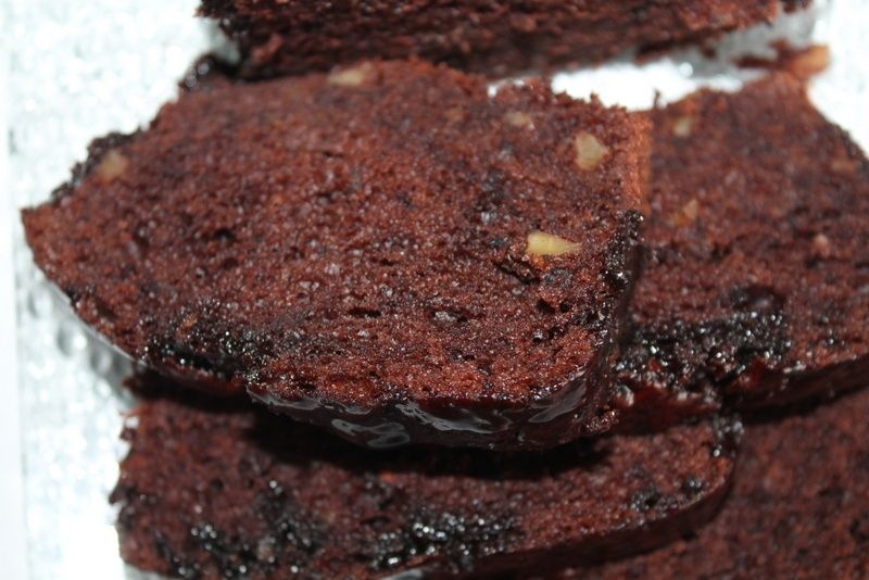 Murzynek z orzechami