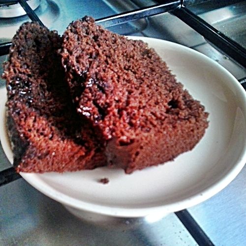 Murzynek z polewą czekoladową