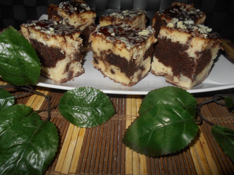 Murzynek z twarogiem