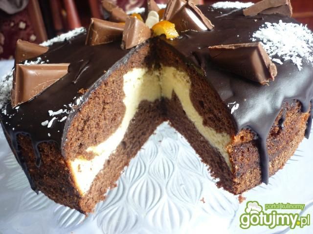 Murzynkowy sernik Murzynkowy sernik