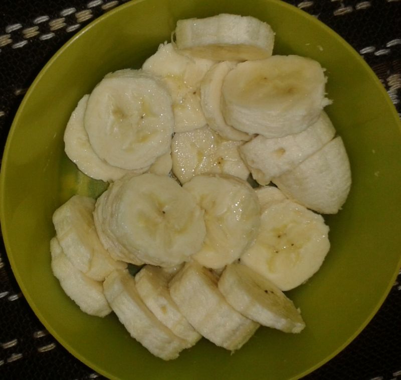 Mus bananowo-waniliowy