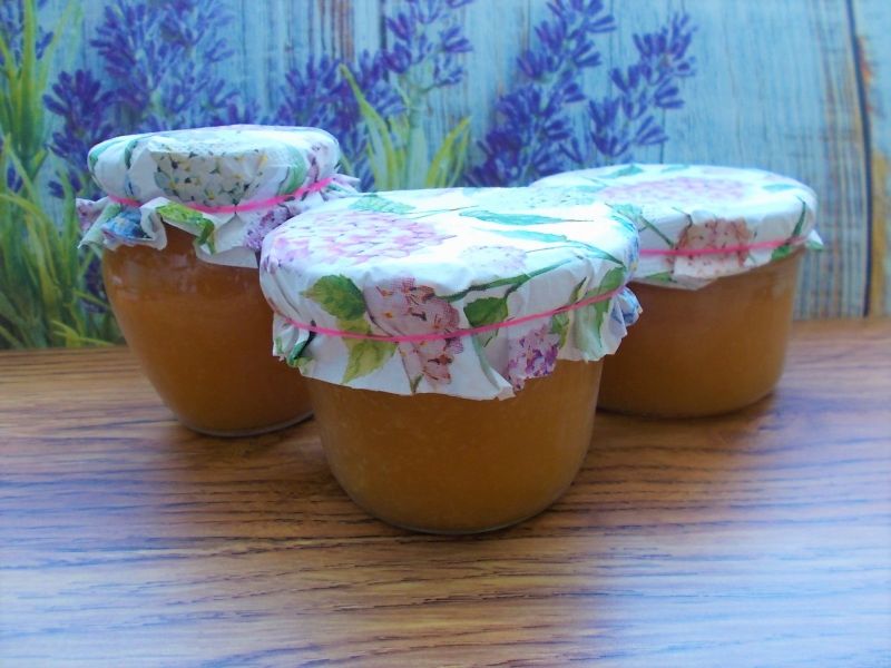 Mus brzoskwiniowy z miodem