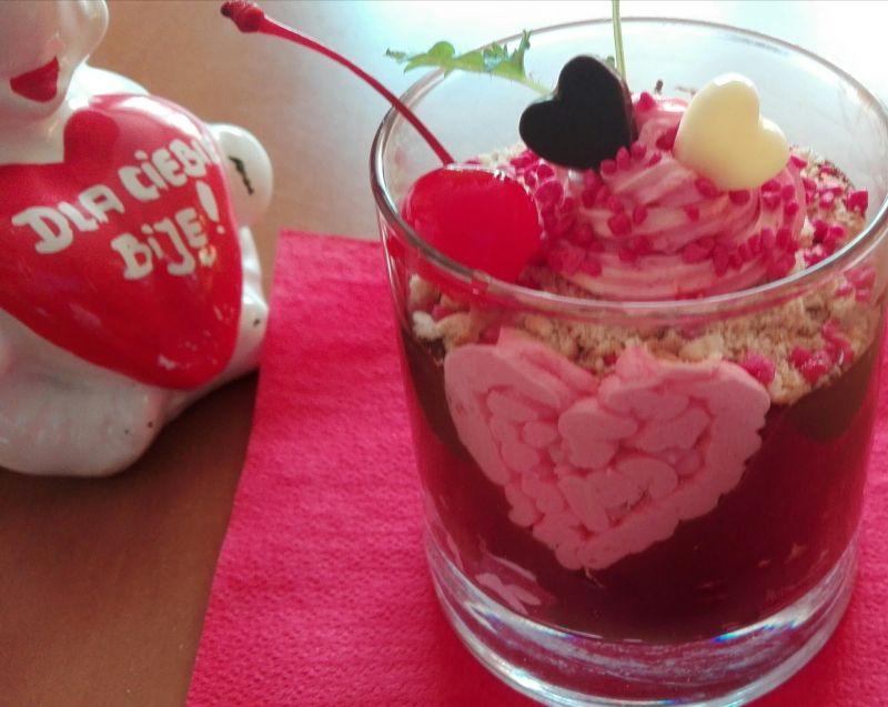 Mus czekoladowy dla zakochanych