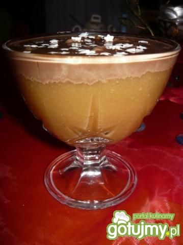 Mus jabłkowy z czekolada 