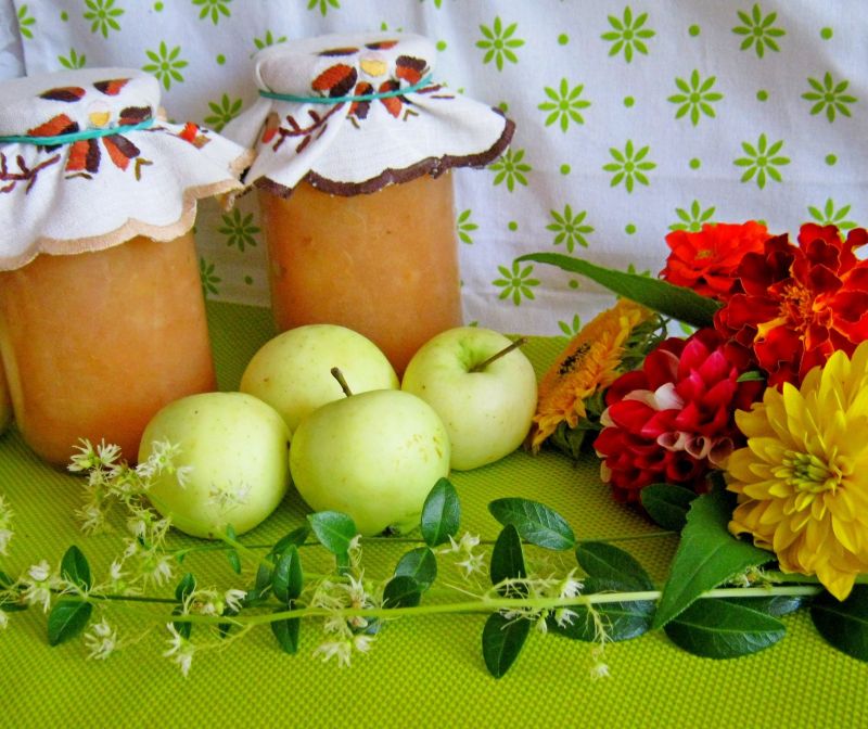 Mus jabłkowy z papierówek 