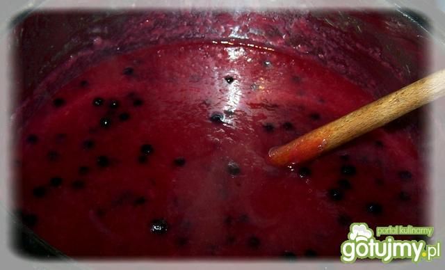 Mus jagodowo-jabłkowy.