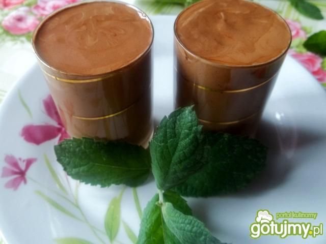 Mus mocno czekoladowy  Mus mocno czekoladowy