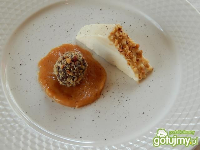 Mus orzechowy z czekoladowa truflą 