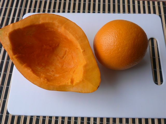 Mus z dyni o smaku pomarańczy