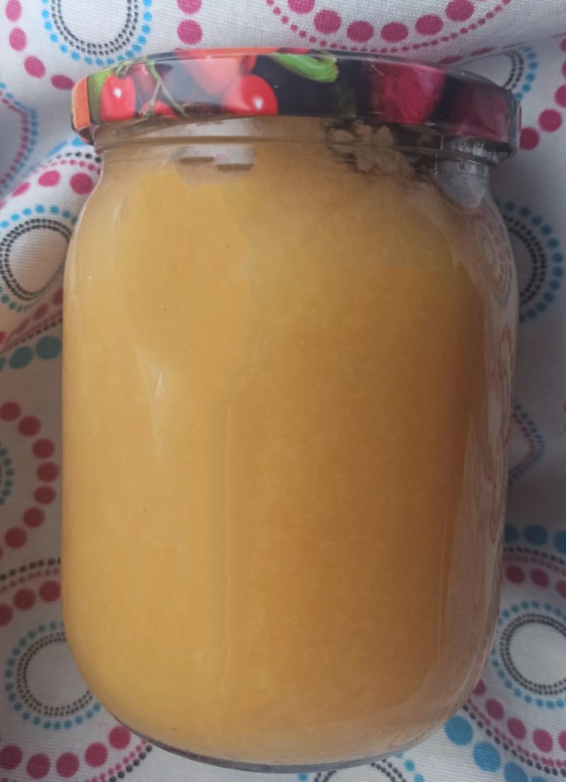 Mus z jabłek i pieczonej dyni