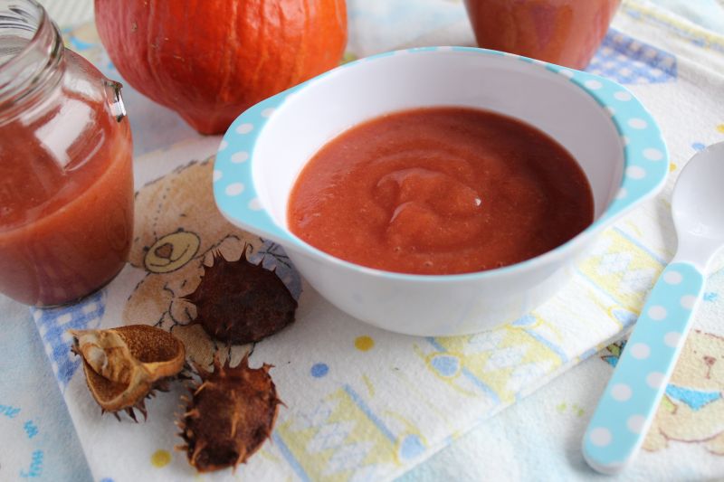 Mus z jesiennych owoców dla malucha Mus z jesiennych owoców dla malucha