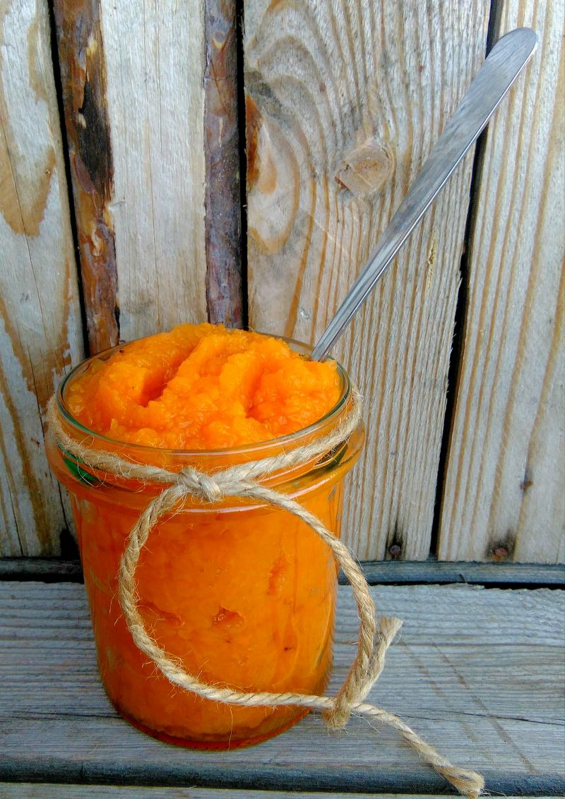 Mus z pieczonej dyni Mus z pieczonej dyni