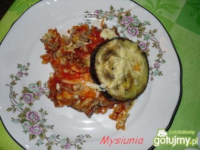 Musaka z bakłażanem