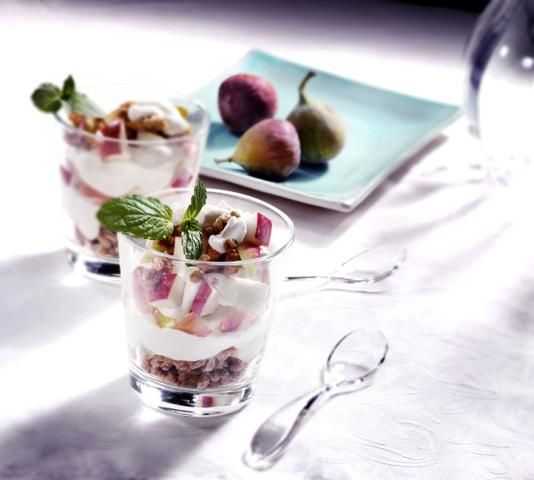 Musli owocowe z serkiem Almette