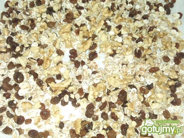 Musli z rodzynkami i orzechami Musli z rodzynkami i orzechami
