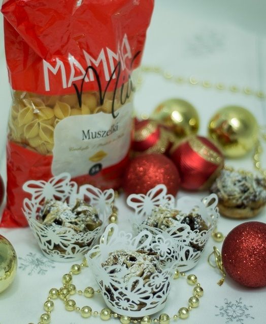 Muszelki z makiem zapiekane w cieście filo