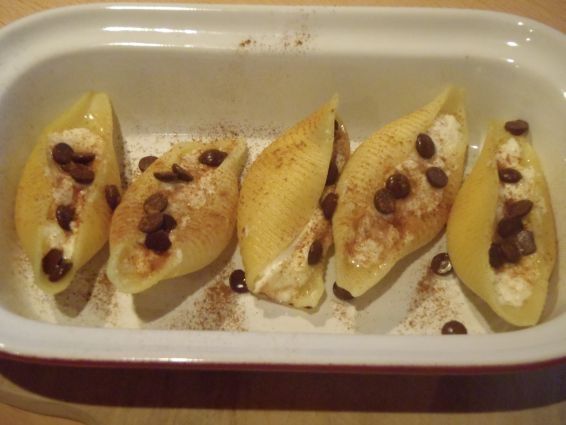 Muszle makaronowe z serem