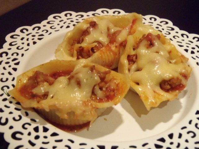 Muszle mięsem nadziane