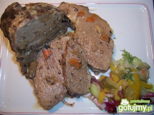 Musztardowa karkówka