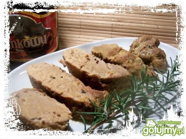 Musztardowe polędwiczki w miodzie Musztardowe polędwiczki w miodzie