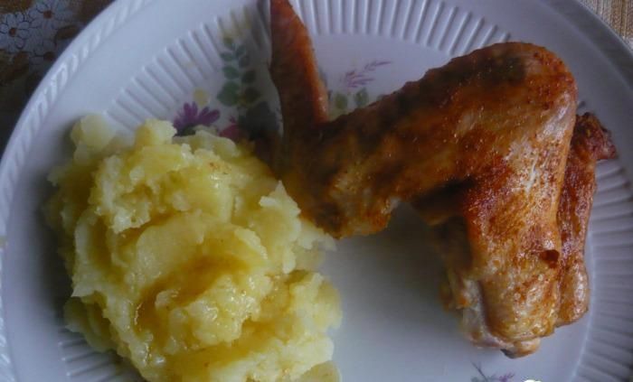 Musztardowe skrzydełka Musztardowe skrzydełka