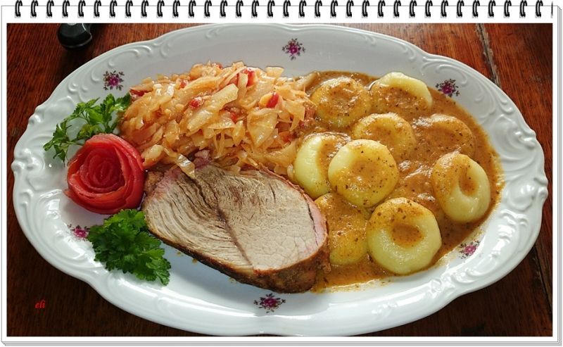 Musztardowo - majerankowa wieprzowina Eli 