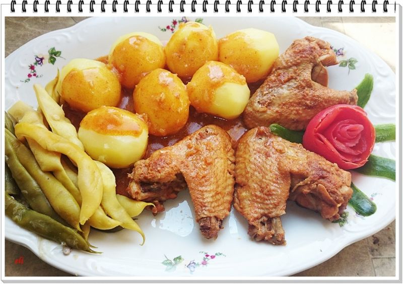 Musztardowo sojowe skrzydełka Eli