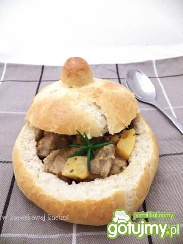 Musztardowy gulasz z dynią Musztardowy gulasz z dynią