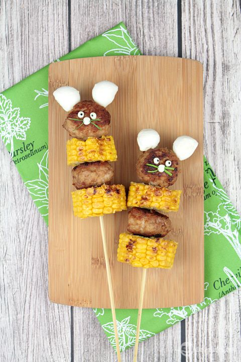 Mysie szaszłyki z grilla