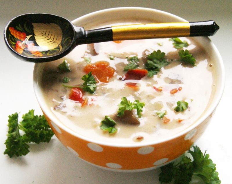 Na jesienny chłodek grzybowa