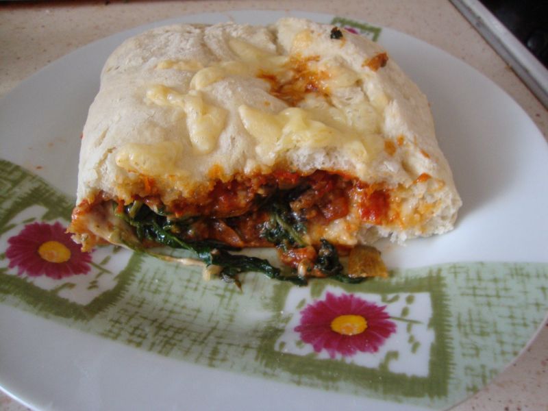 Nadziana buła obiadowa