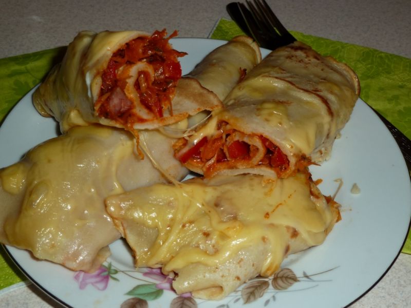 Nadziane naleśniki Nadziane naleśniki