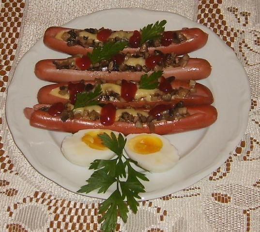 Nadziane parówki :):)