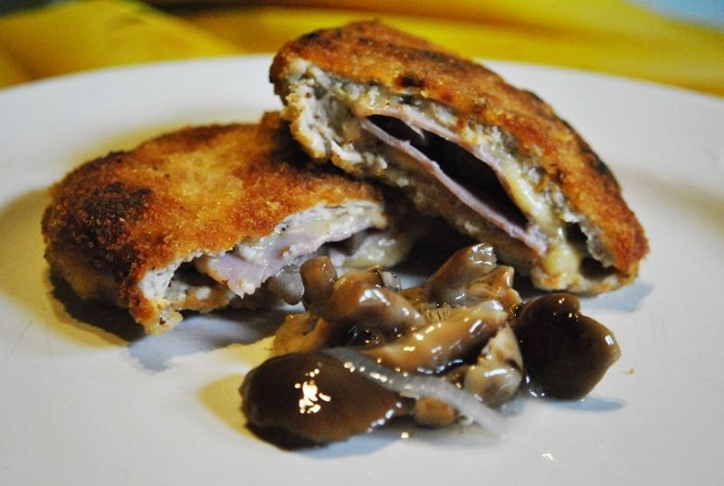 Nadziany nietradycyjny schabowy